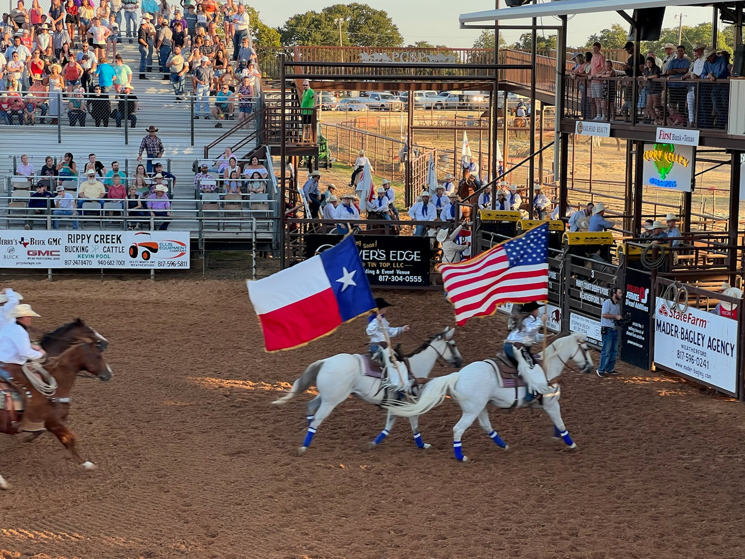 A peek into our community.  The Parker County Sheriff's Posse 75th Rodeo